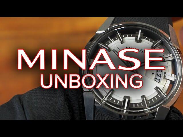 UNBOXING The Minase Divido VM04 R02SD Watch