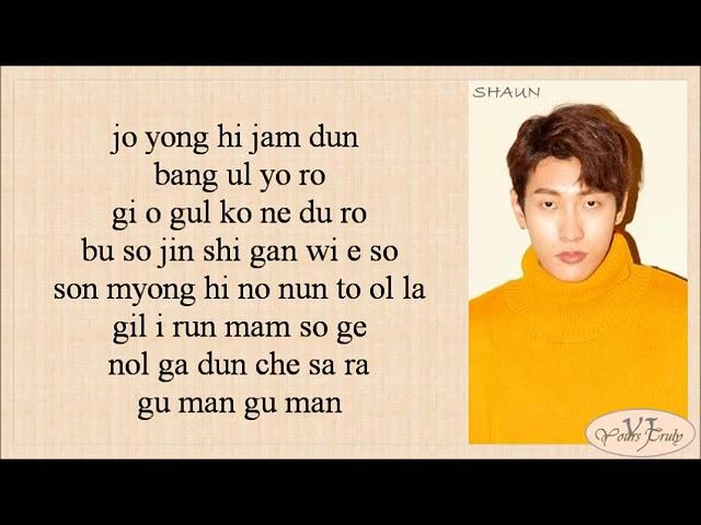 SHAUN (숀) – Way Back Home (Easy Lyrics)