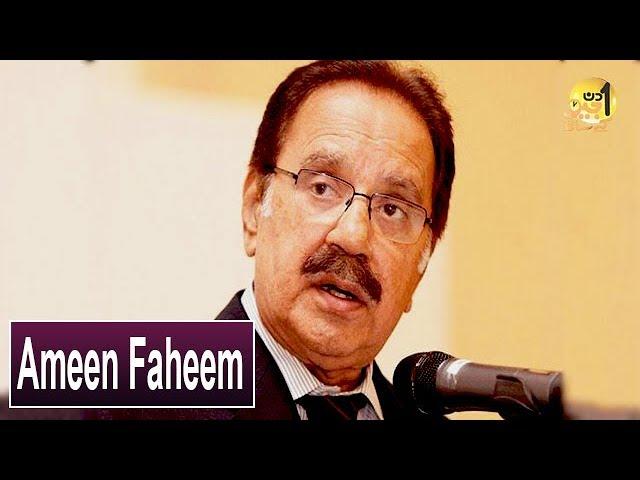 Ameen Faheem | Pakistani Politician | Sohail Warraich | Aik Din Geo Kay Sath