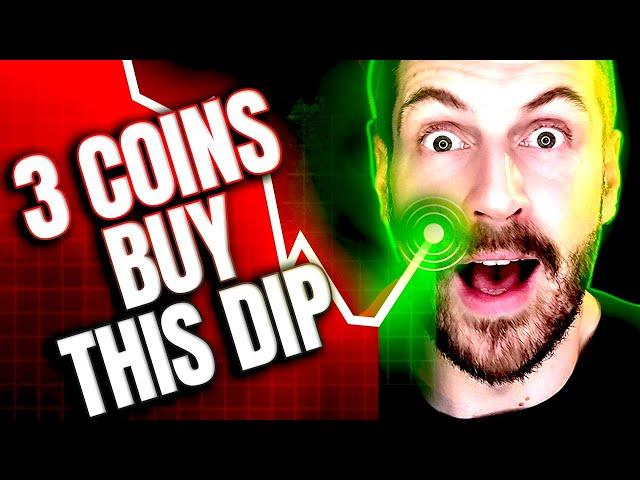 3 OUTSTANDING ALTCOINS To Buy on This Crypto Dip (TIME SENSITIVE)