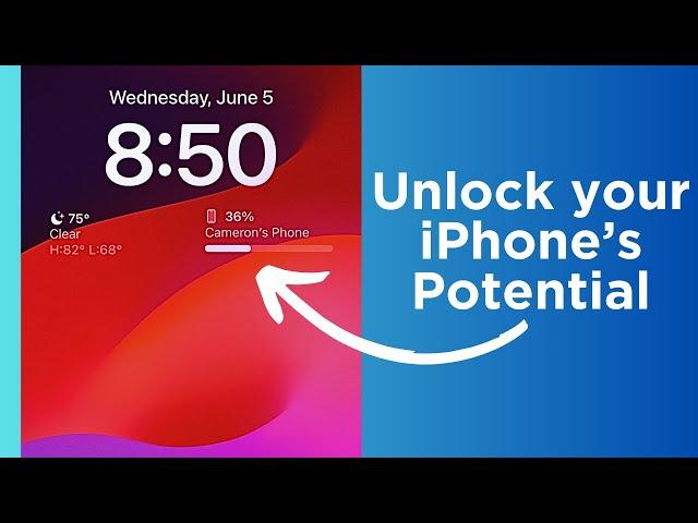 Master the iPhone with Lock Screen Widgets