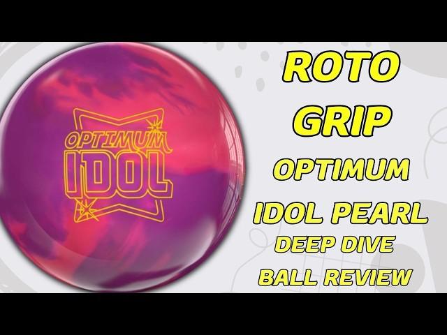 A VERY Shiny Ball BUT Does it Backend? RotoGrip Optimum Idol Pearl | Deep Dive Ball Review