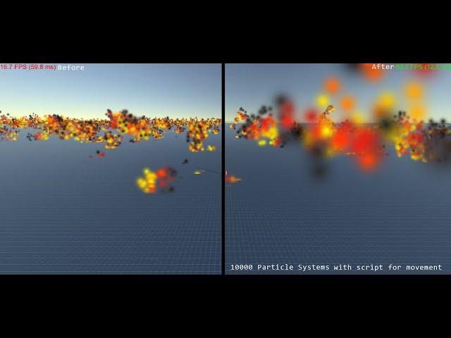 Unity - Epic Game Optimizer - 10k Particle Optimization