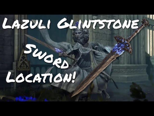 Elden Ring | How to get the Lazuli Glintstone Sword in Elden ring | Glintstone sword location