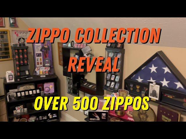 JRO LIGHTS Zippo Collection Reveal: Over 500 Zippos!