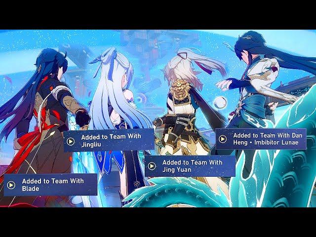 "High-Cloud Quintet have voice lines when in the same team!" - 1.5 Update