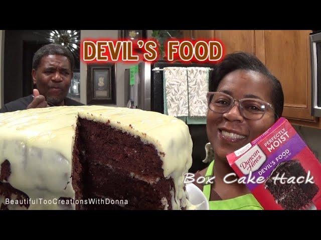 Duncan Hines Devil's Food Box Cake Hack#3 | Y'all We Might Be On To Something | I'm Surprised!