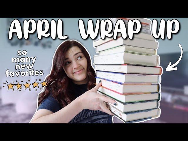 I read 15 books in April and read my favorite book of the year so far  [April Wrap Up]