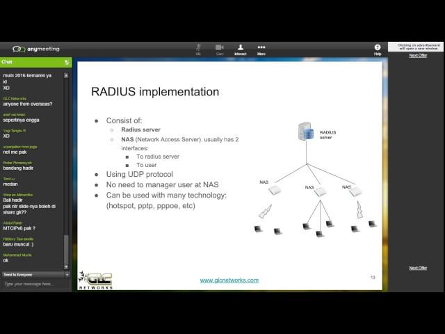 Radius with MikroTik - GLC Networks