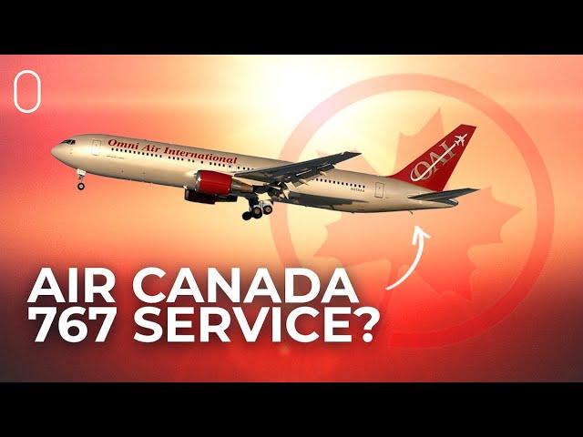 Huh? Air Canada Will Have Boeing 767 Flights Again?