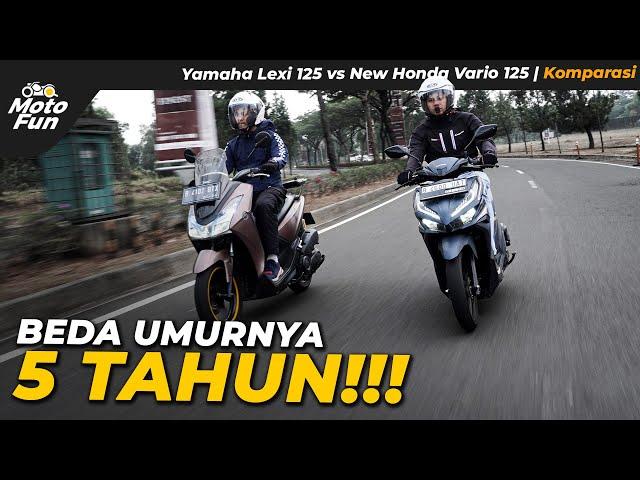 Adu Matic 125cc Jepang, Mending Vario atau Lexi?