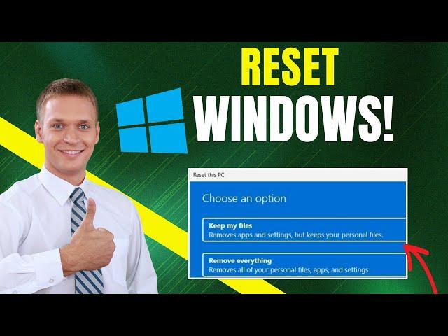 Reset Windows 10/11 Like a Pro!  | Format Laptop & Restore Factory Settings 