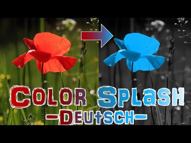 Affinity Photo Tutorial Deutsch: Color Splash Effekt (German)