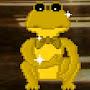 8-bit golden froggy