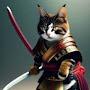 samurai master cat