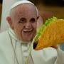 Pope With a Taco