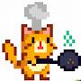 the cooking cat