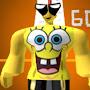 sponge Bob with head gaming