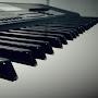 The silhouette piano  