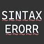 Sintax Erorr