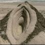 Vaginal sand castle