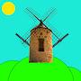 Mortar Fitted Windmill