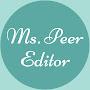 Ms. Peer Editor