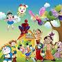 cartoon world enjoy for children and adults