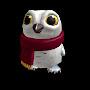 owl with a scarf