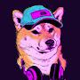 Gaming shiba