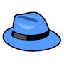 Blue Fedora