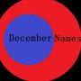 December Names