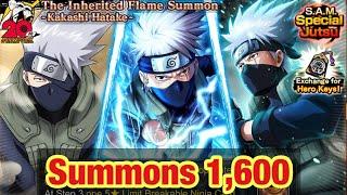 NxB NV: The Inherited  Flame Summon: Kakashi Hatake | Naruto x Boruto Ninja Voltage