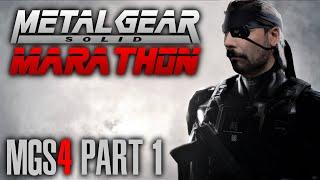 Phaze Plays Metal Gear Solid 4 [Part 1] | MGS Marathon