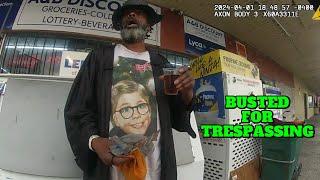 Busted for Trespassing at the Corner Store - Winter Haven, Florida - April 1, 2024