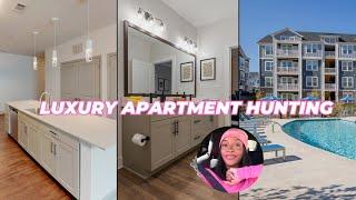 COME APARTMENT HUNTING WITH ME IN CHARLOTTE NC VLOG! Leaving NYC… | Janice Monaee