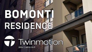 Twinmotion 2024.1 | Bomonti Residence Architecture Animation Clip | RTX4060ti | 4K60P