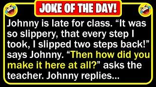  BEST JOKE OF THE DAY! - Little Johnny is late for school again...  | Funny Jokes