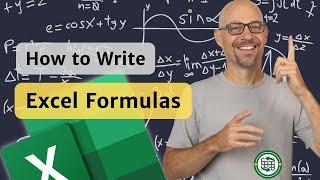 Excel How To Write Formulas