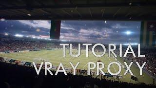 Vray Proxy Animado - Simulacion de multitudes - Tutorial en Español