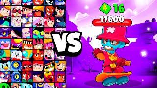 OLLIE vs ALL BRAWLERS! With 16 POWER-UPs! | Brawl Stars