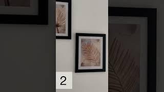 Amazon Beautiful 3 Wall Frames | Only Rs 500 | Budget & Rental Friendly Wall Decor