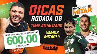 CARTOLA FC 2023 - DICAS RODADA  8 - TIME ATUALIZADO RODADA 8