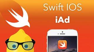 Swift IOS Tutorial iAd Advertisements - XCode 6 IOS 8 Geeky Lemon Development