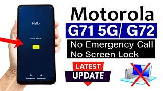 Moto G71 5G/ G72 : Google Account/ FRP Bypass | Fixed - Settings Not Open (Without Pc) 2025