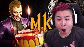 Mortal Kombat 11 - Joker Gameplay Trailer!! [REACTION]