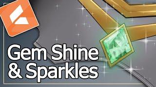 [VTuber Art & Live2d Tutorial] Sparkles and Shines for Gems and Jewelry!!