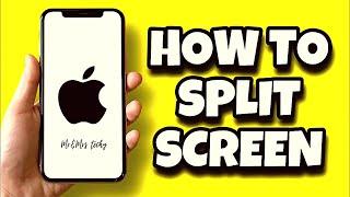 2023 trick How to enable Split Screen on iPhone | Multitask with Two Apps(FREE & NO JAILBREAK!)