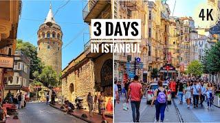 What can you see in 3 days in Istanbul -Turkey