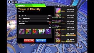 Floor 700 Tower Of Eternity Anime Defenders!!